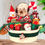 Thumbnail: Bow Wow Baskets Doggy Toy Christmas Basket