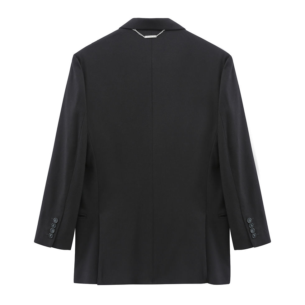 縮圖：Black Smart Casual Blazer