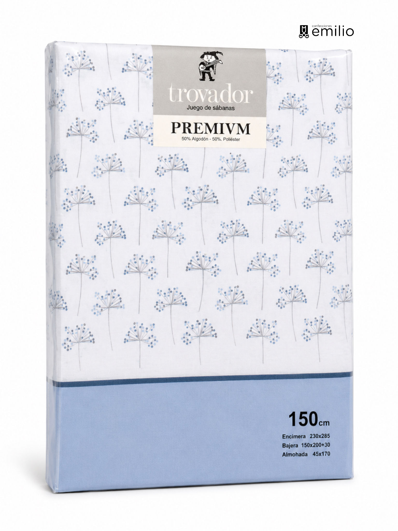 Juego de Sábanas Cama 150 cm
