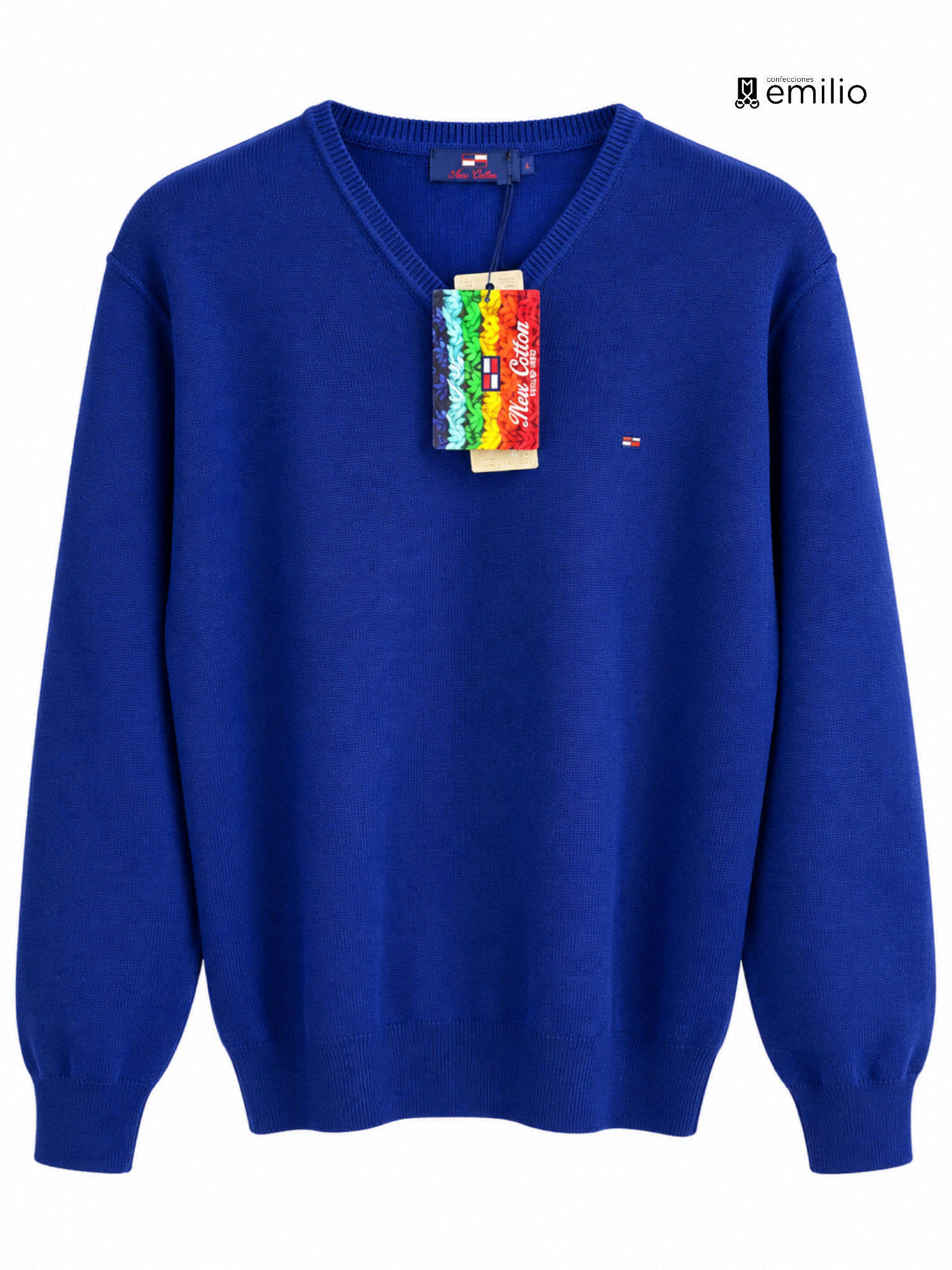 Jersey de hombre New Cotton – Azul