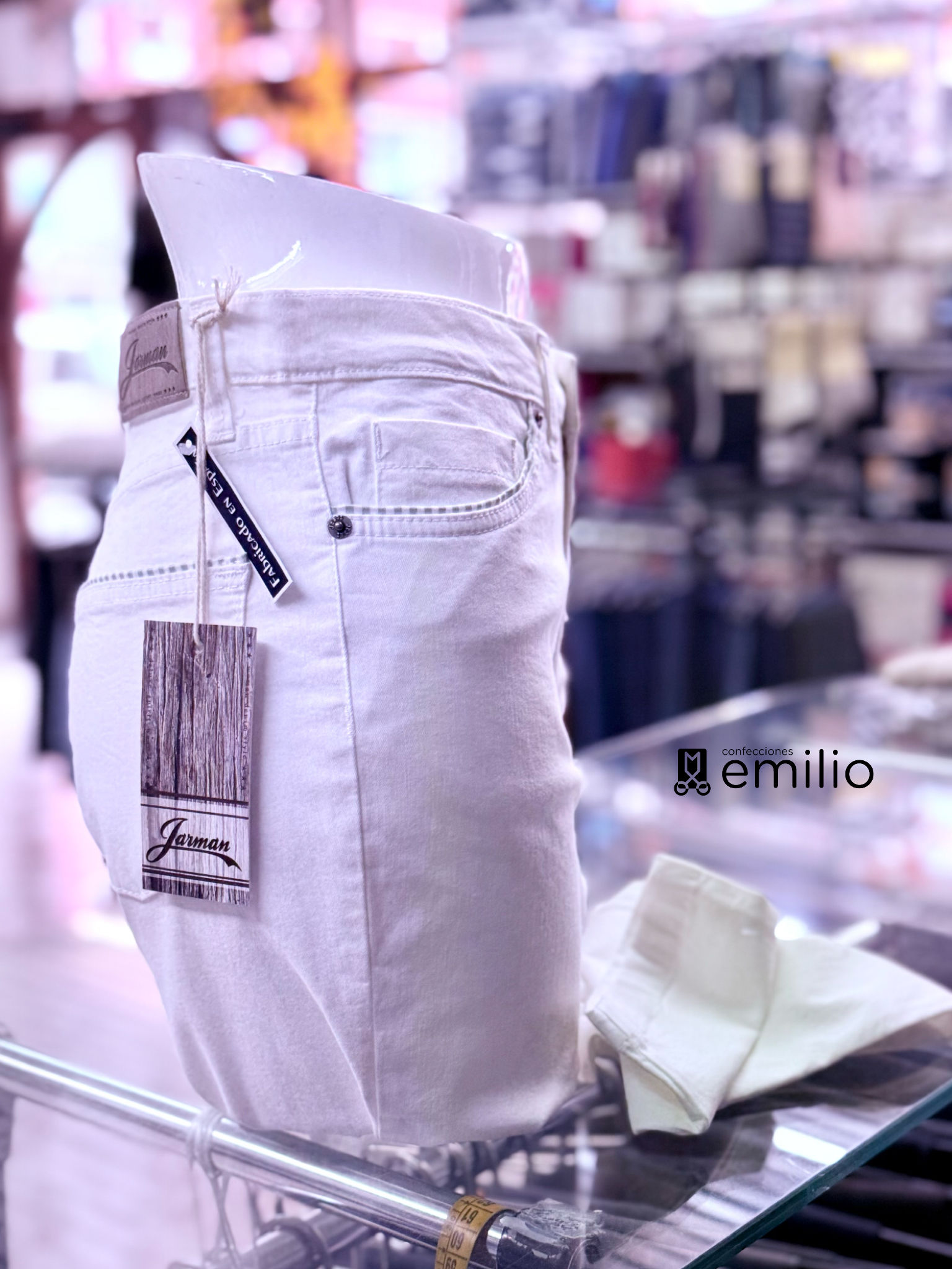 Jean color mujer