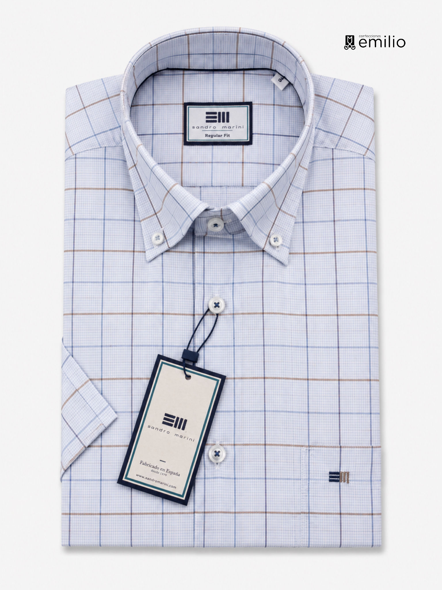 Camisa manga corta