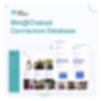 A glimpse of the new Met@Chabad Connectors database