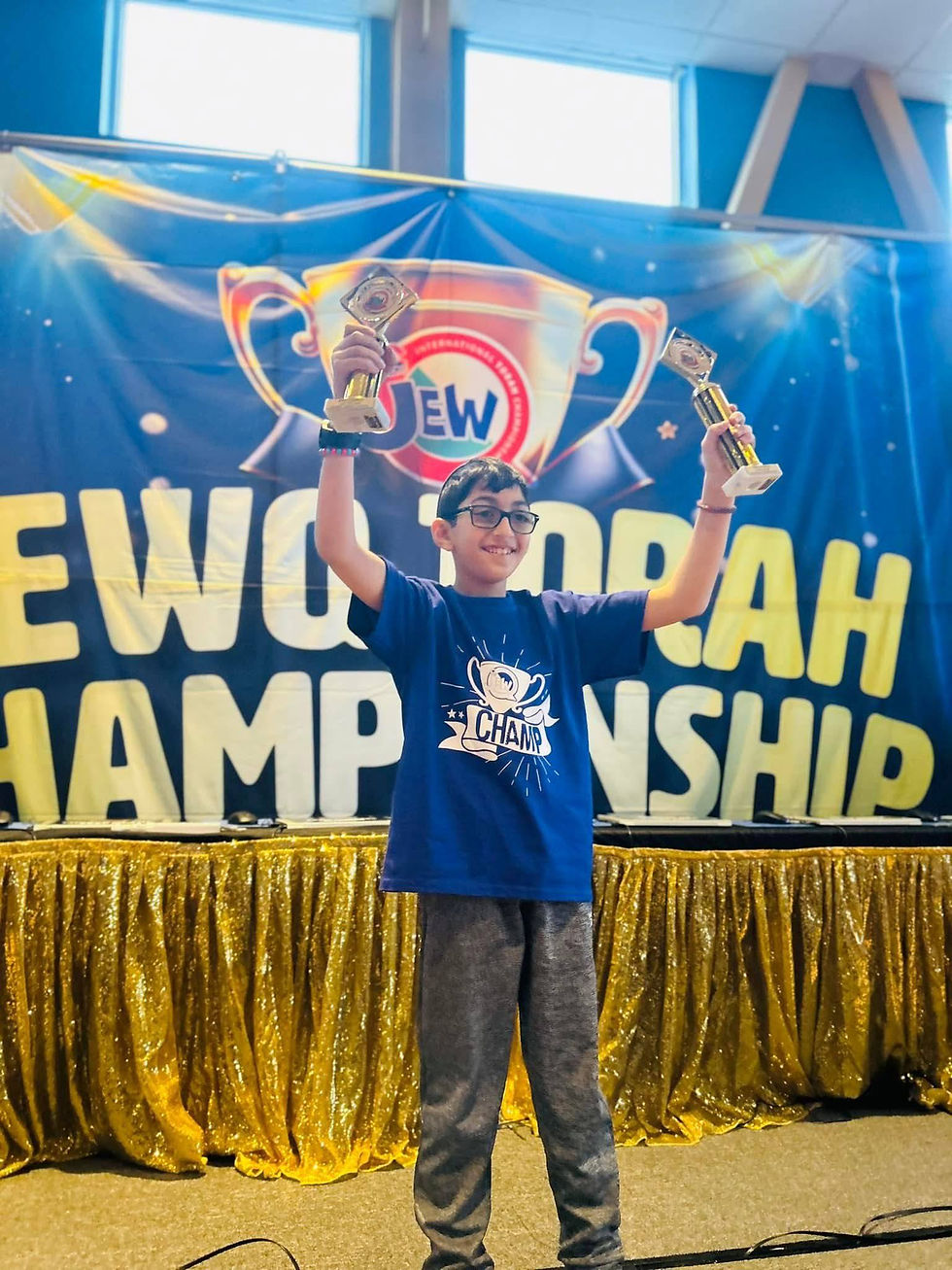 Long Island Young Scholars Compete at Regional JewQ Championship in Port Washing