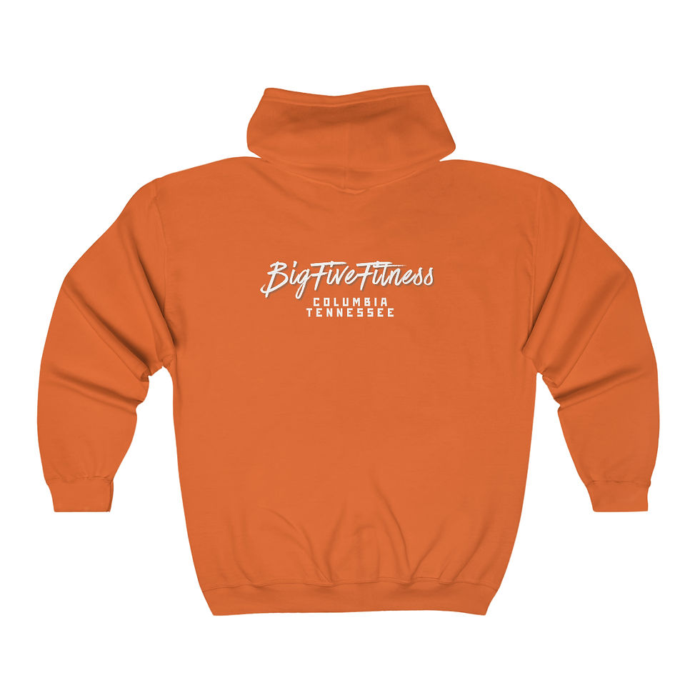 Thumbnail: BG FV Unisex Full Zip Hooded Sweatshirt