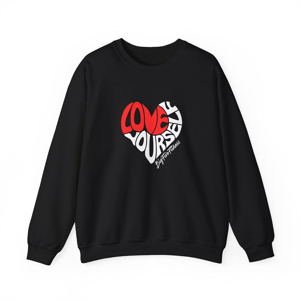 Thumbnail: Love Yourself BFF Crewneck Sweatshirt