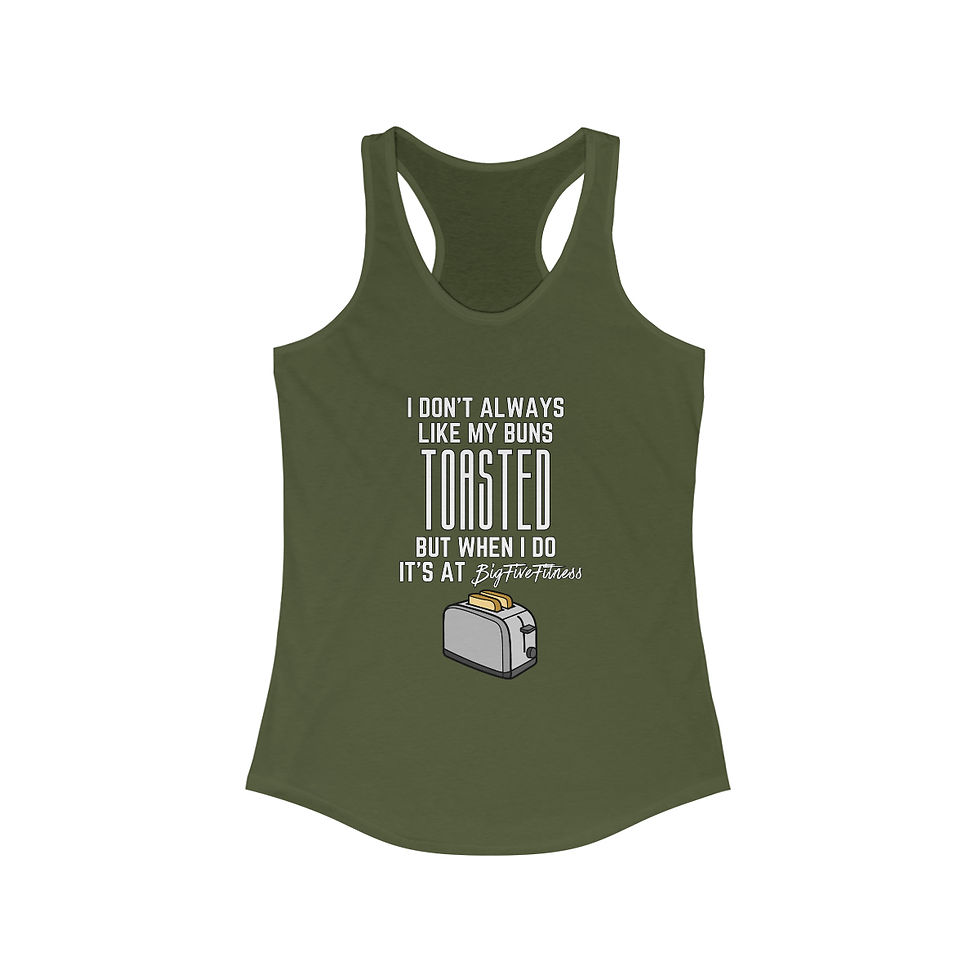 Thumbnail: Toasted Buns Women's Ideal Racerback Tank