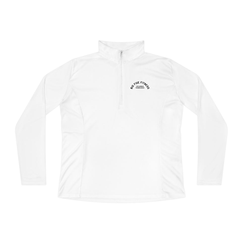 Thumbnail: BFF Ladies Quarter-Zip Pullover