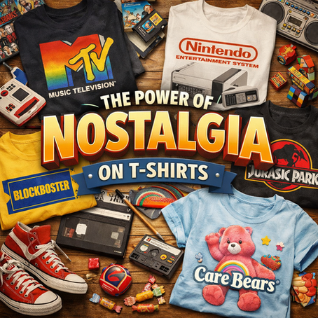 T-Shirts and Nostalgia Hand in Hand 