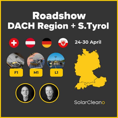 Following Solar Solutions Vienna, our team will continue on the ground across the DACH region and South Tyrol.