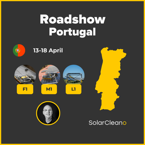 A nossa digressão internacional continua, com um foco claro em Portugal.