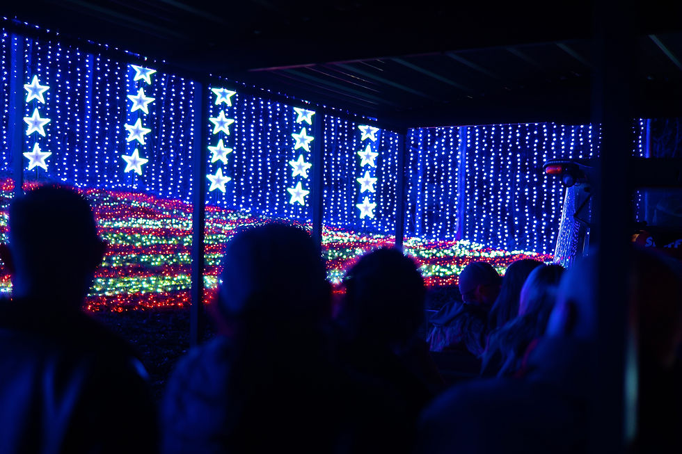 Lighted Wagon Rides
