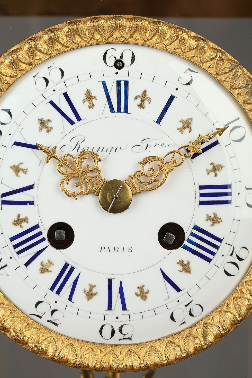 Miniatura: Reloj de jaula firmado Raingo Frères, período de Napoleón III