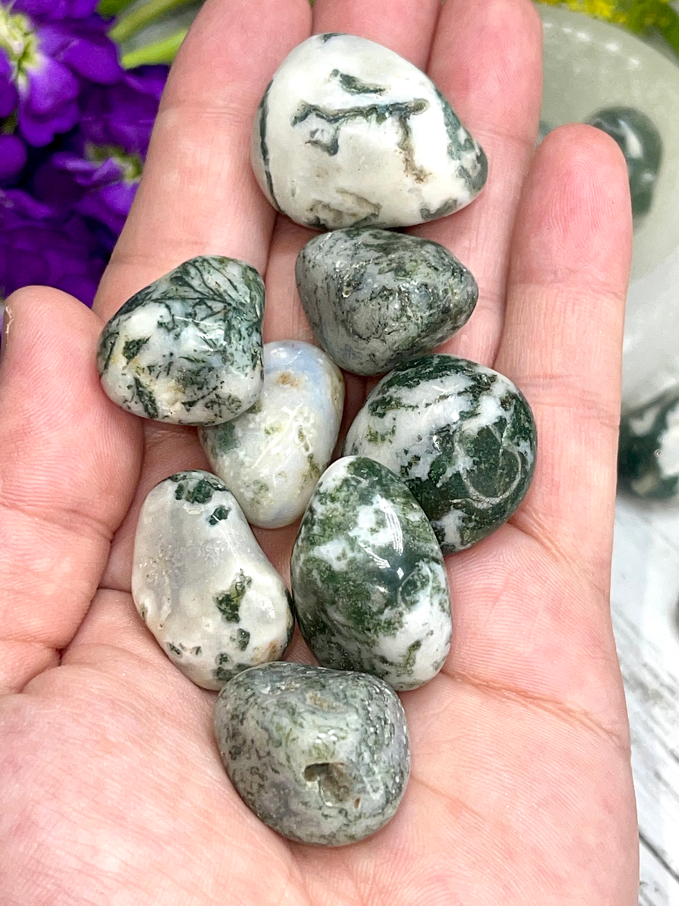 Thumbnail: Tree Agate Tumble
