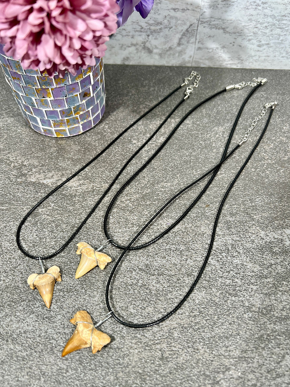 Thumbnail: Sharks Tooth Fossil Necklace