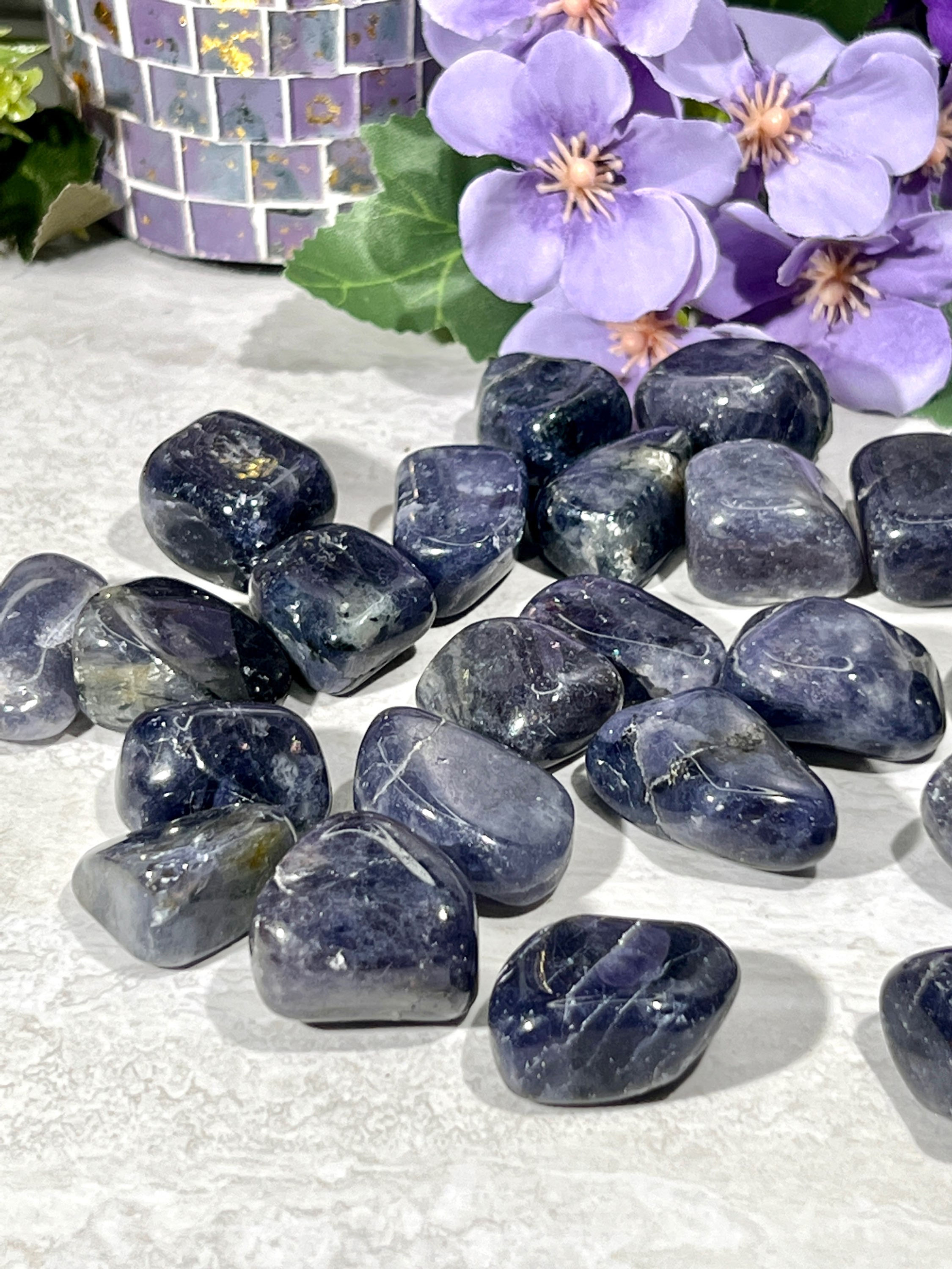 Iolite Tumbles