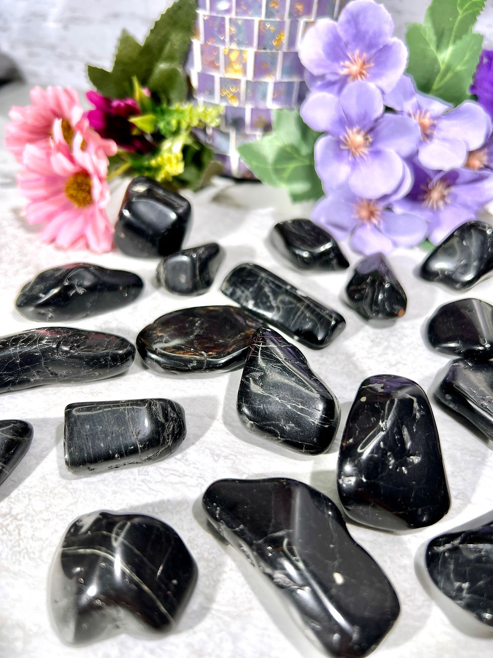 Thumbnail: Black Tourmaline Tumble