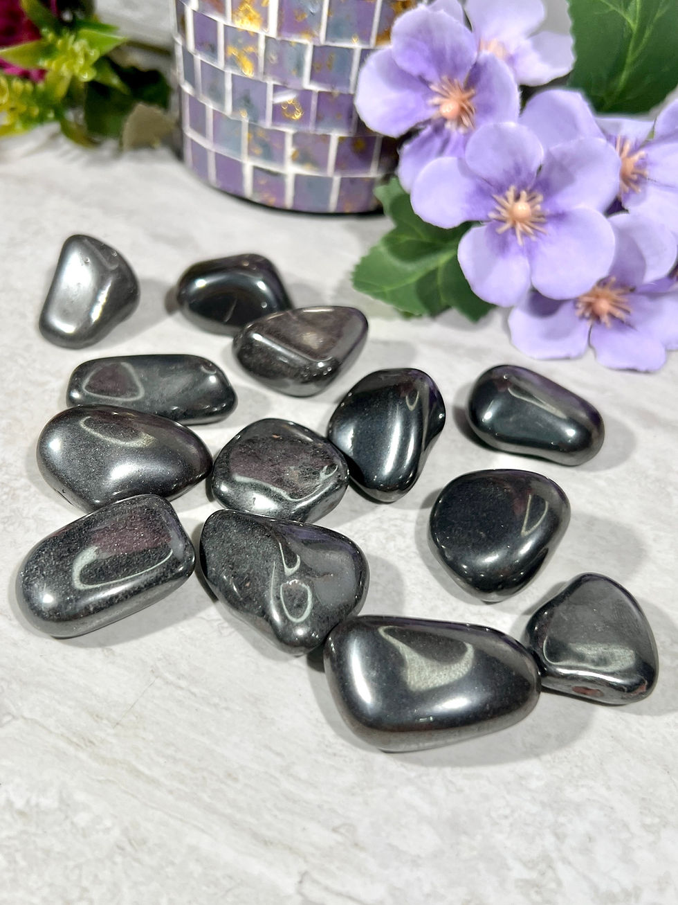 Hematite Tumbles