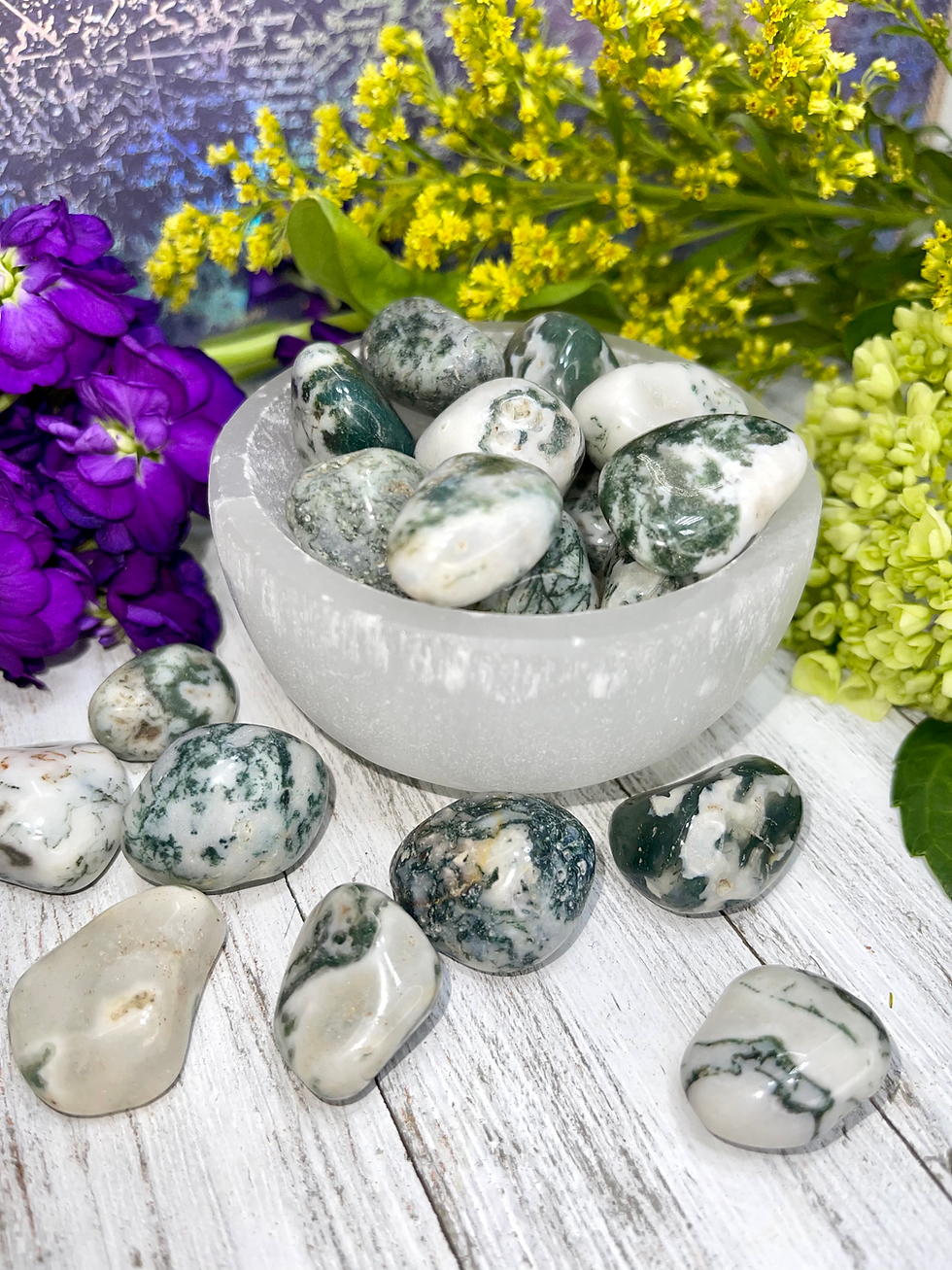 Thumbnail: Tree Agate Tumble