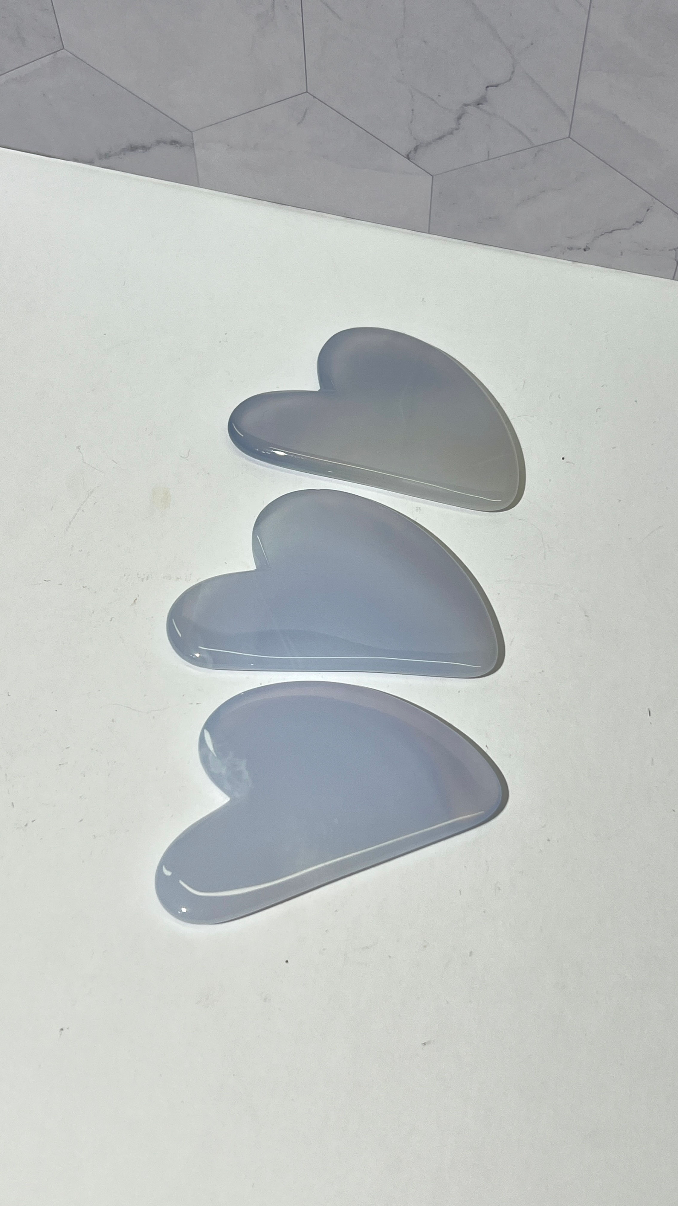 Chalcedony Gua Sha Face Massage