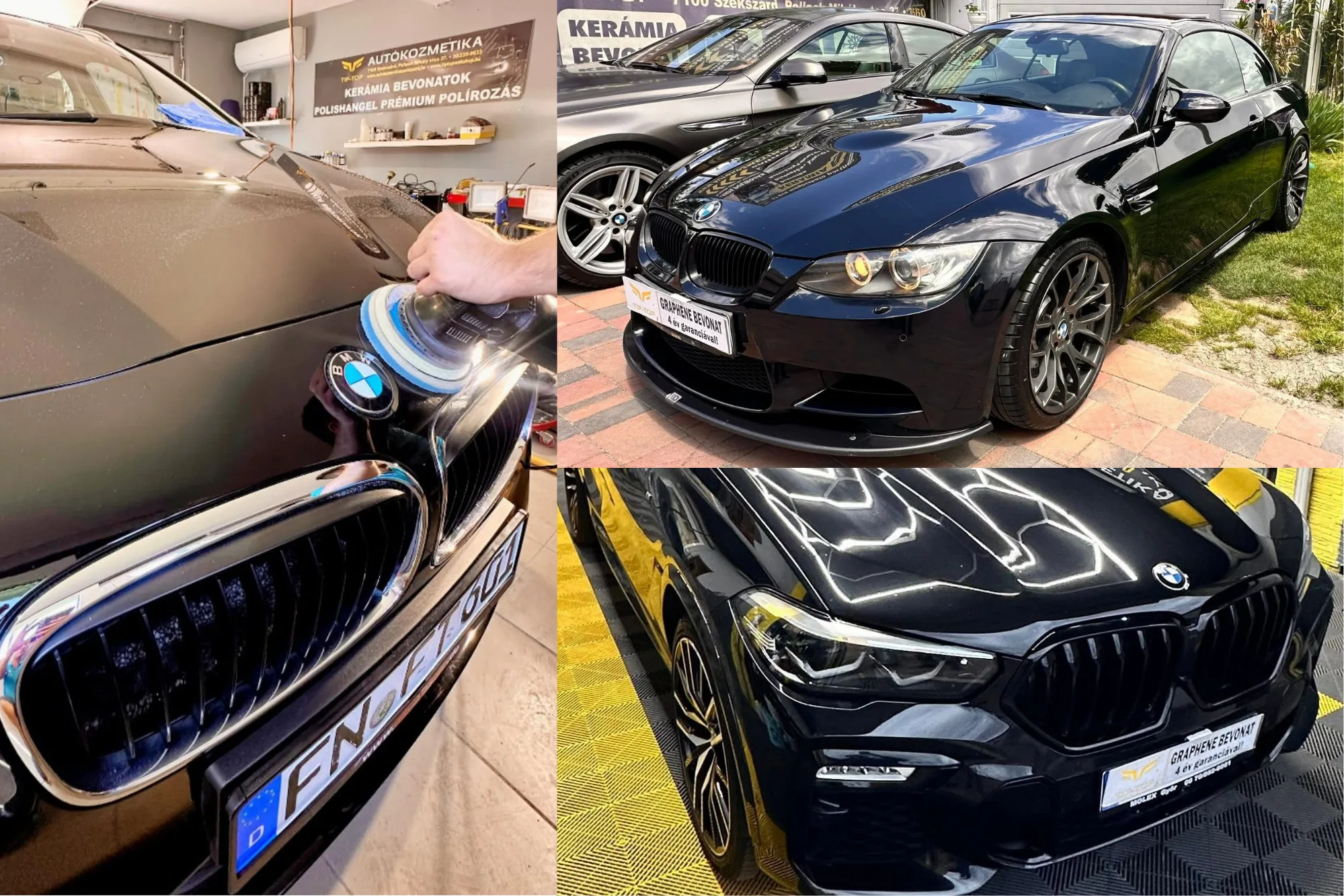 BMW polírozás és kerámia védelem – Tip-Top referencia munka