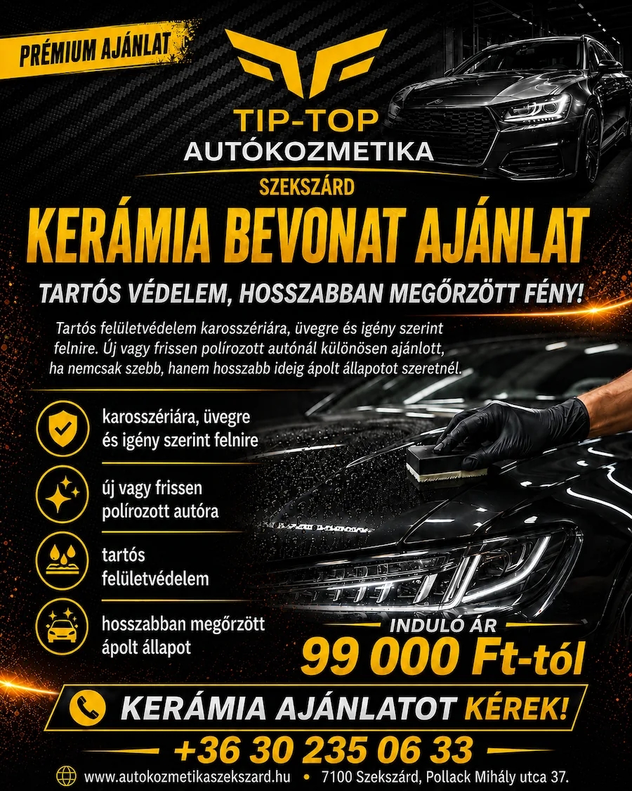 Kerámia bevonat ajánlat