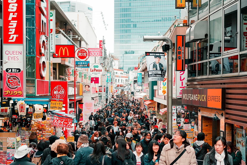 เที่ยวโตเกียว 3 วัน แผนเที่ยวโตเกียวครั้งแรก สถานที่ท่องเที่ยวโตเกียวห้ามพลาด การเดินทางเที่ยวในโตเกียว ถนนทาเคชิตะ