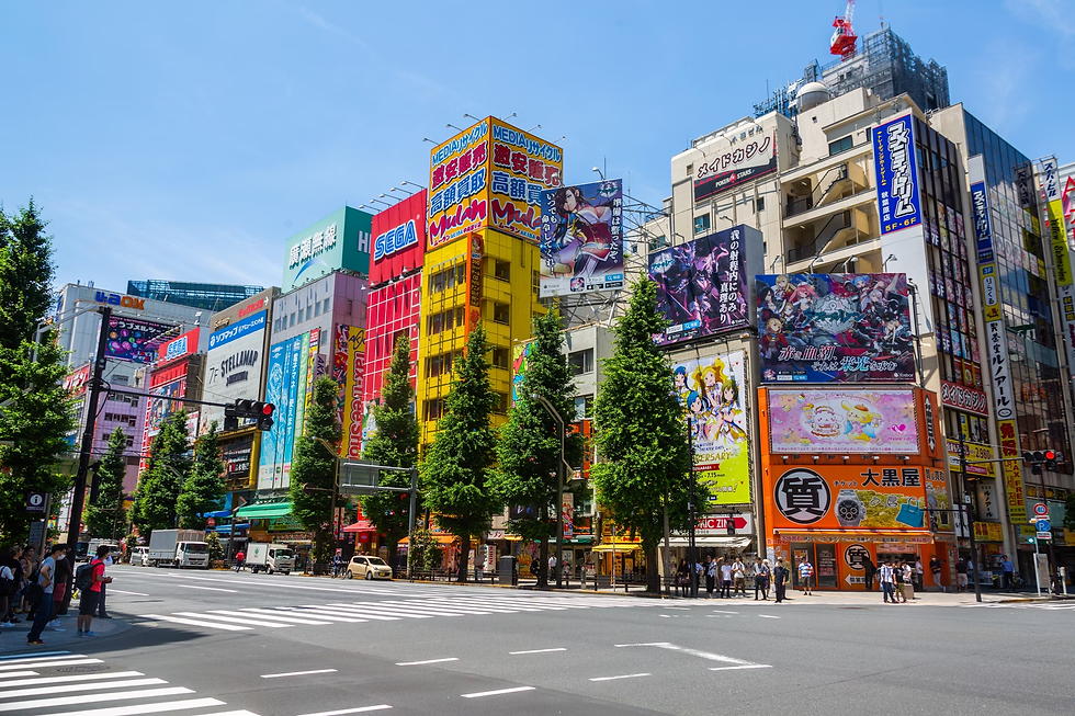 เที่ยวโตเกียว 3 วัน แผนเที่ยวโตเกียวครั้งแรก สถานที่ท่องเที่ยวโตเกียวห้ามพลาด การเดินทางเที่ยวในโตเกียว อากิฮาบาระ