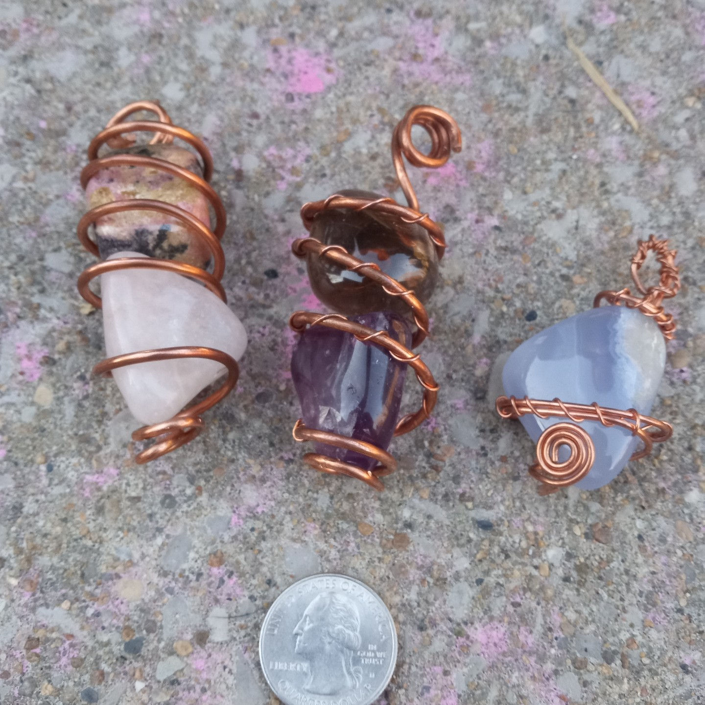 Custom Wire Wrapped Pendant