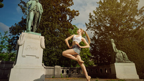Quick improvised Ballerina photoshoot