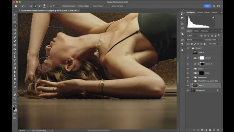 Basic retouching & colour grading #2