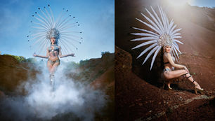 Samba dance photoshoot