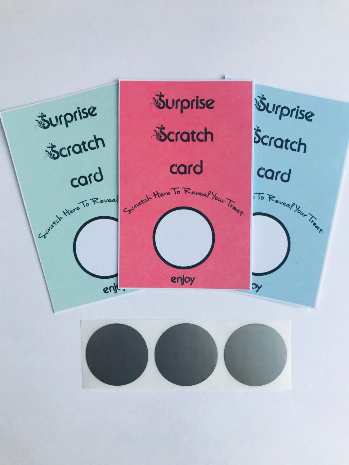 Personalise Your Own Scratch Cards