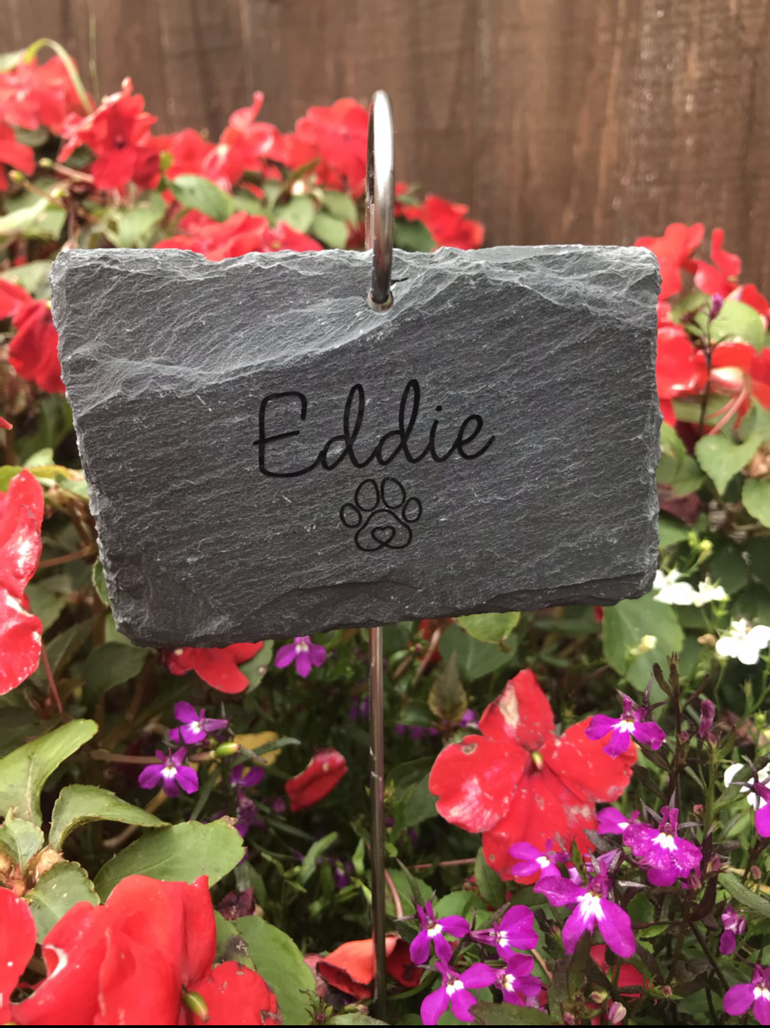 Pet Memorial Slate Plaque, Pet Loss Keepsake