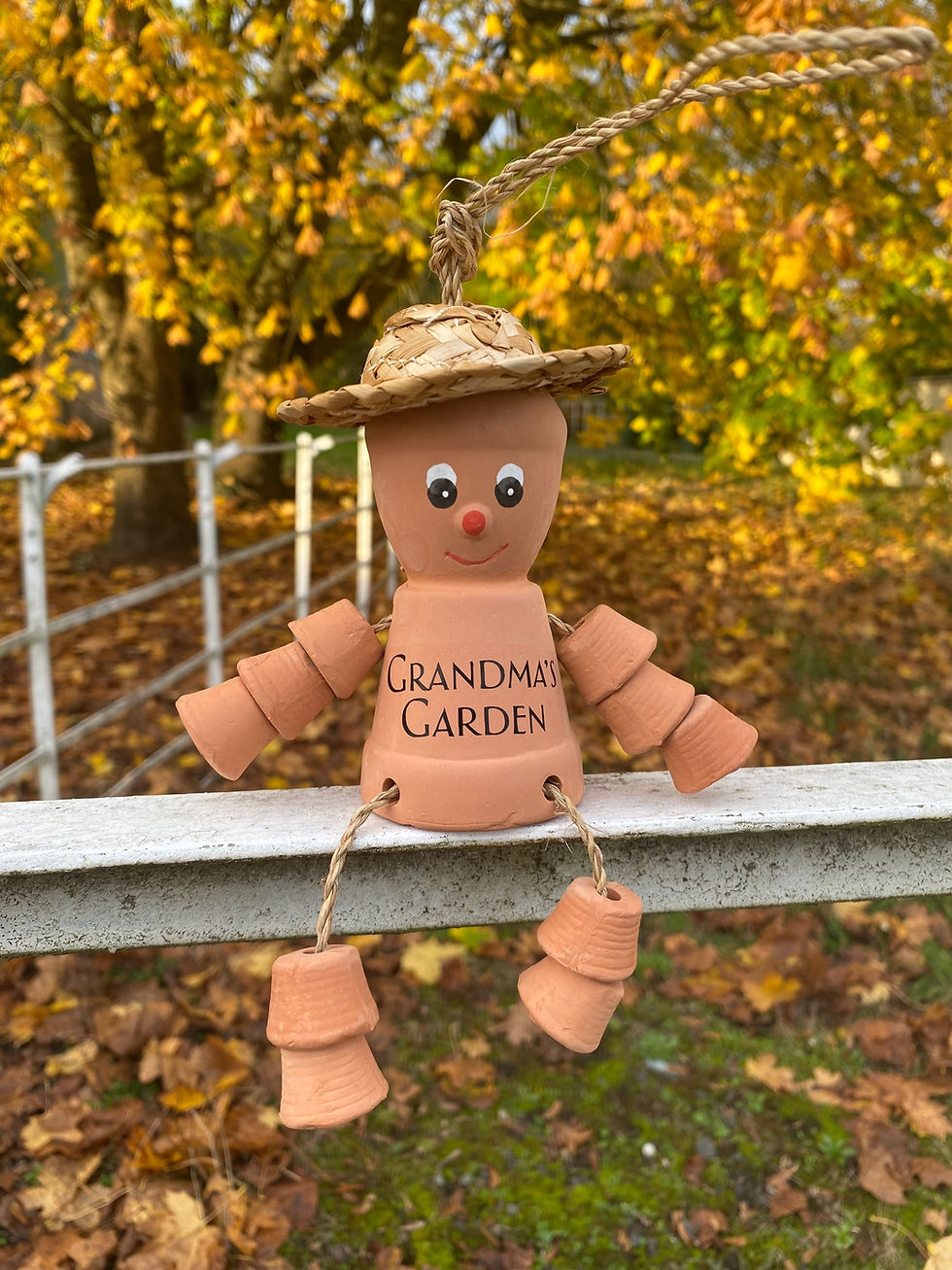 Thumbnail: Personalised plant pot lady for mum