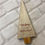 Thumbnail: Wooden Personalised Christmas Tree, Family Name keepsake
