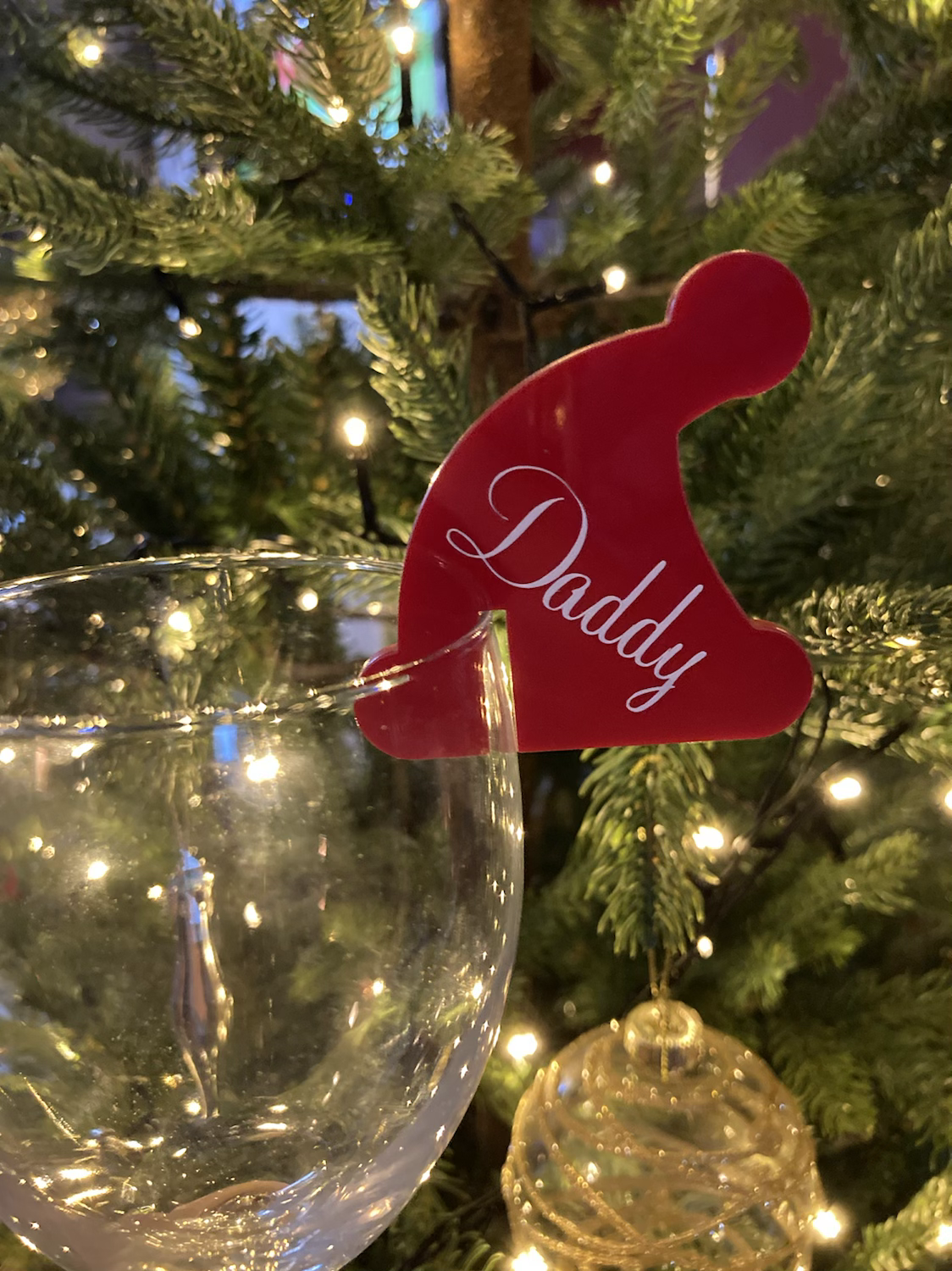 Personalised name place setting