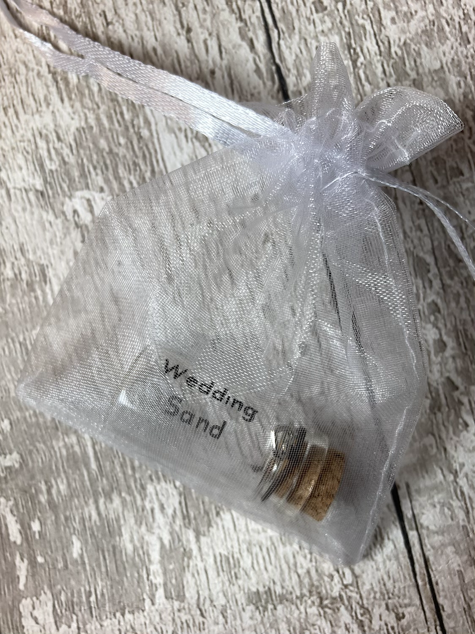 Thumbnail: Wedding Sand Bottle, Beach Wedding Gift