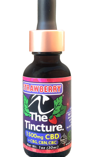 The Tincture 1500mg (Strawberry Cough) | Fold Belt Farms
