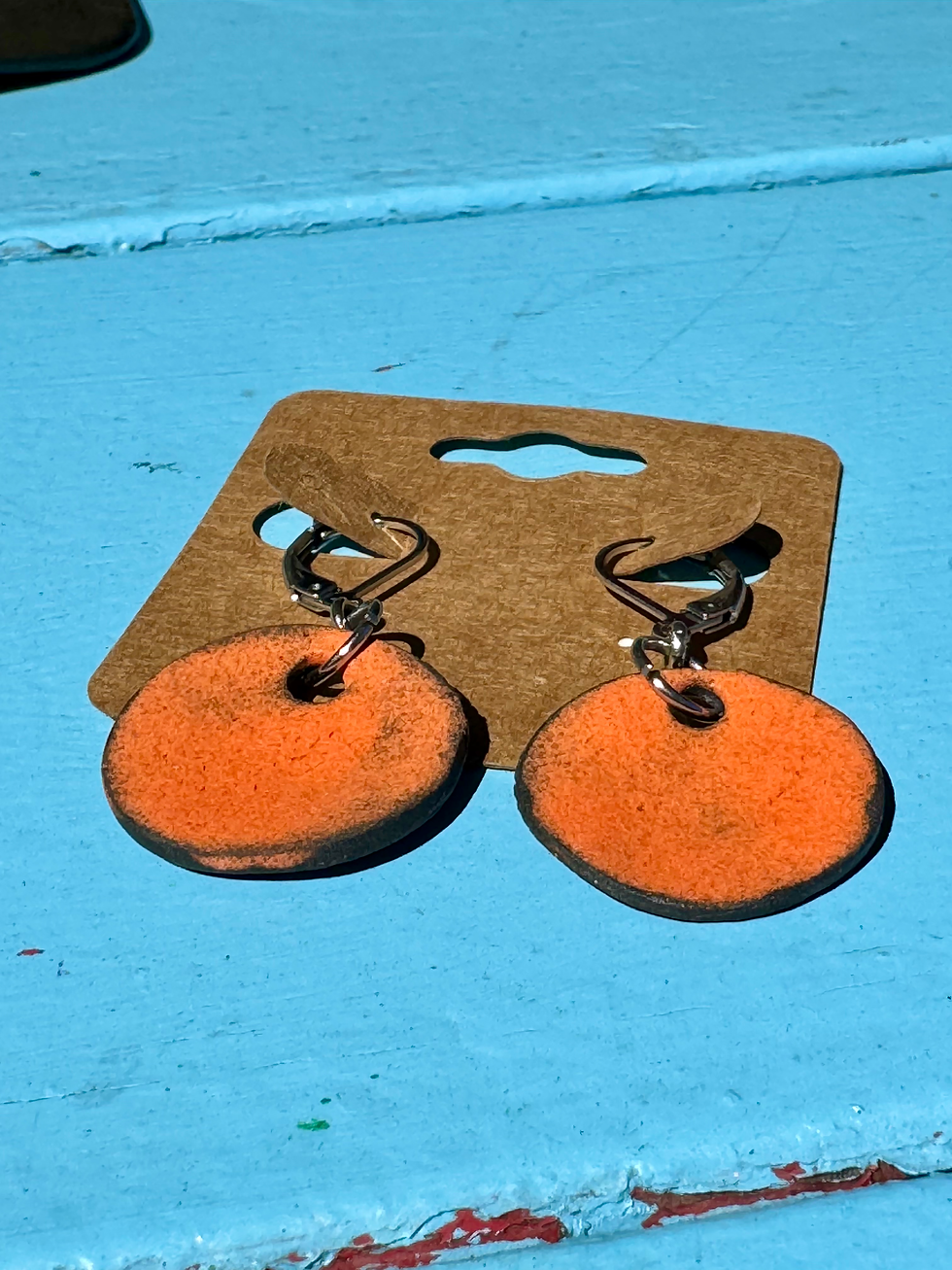 Thumbnail: Dark Pool Ceramic Earrings