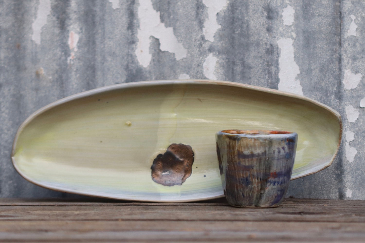 Yellow Longboard Set