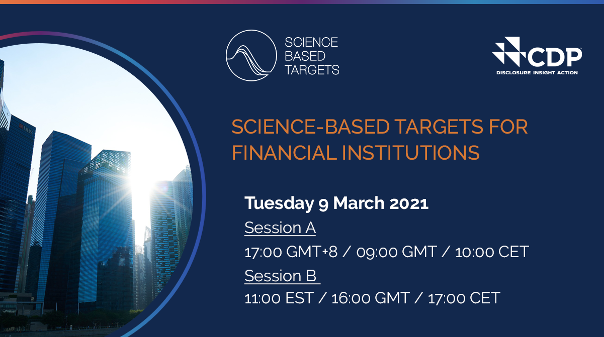 SBTiFI Science Based Targets for Financial Institutions ASFI
