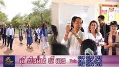 H.E Neth Pheaktra led a team to inspect the Water and Sanitation Project (Project W), a project of CRST