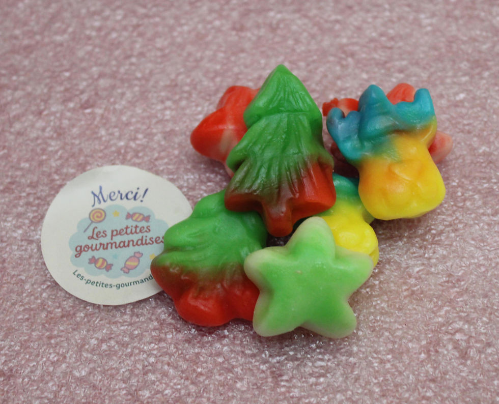 Mélange de bonbons gélifiés de Noël Dulceplus