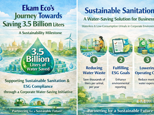 Ekam Eco’s Journey Towards Saving 3.5 Billion Liters of Water – A Sustainability Milestone