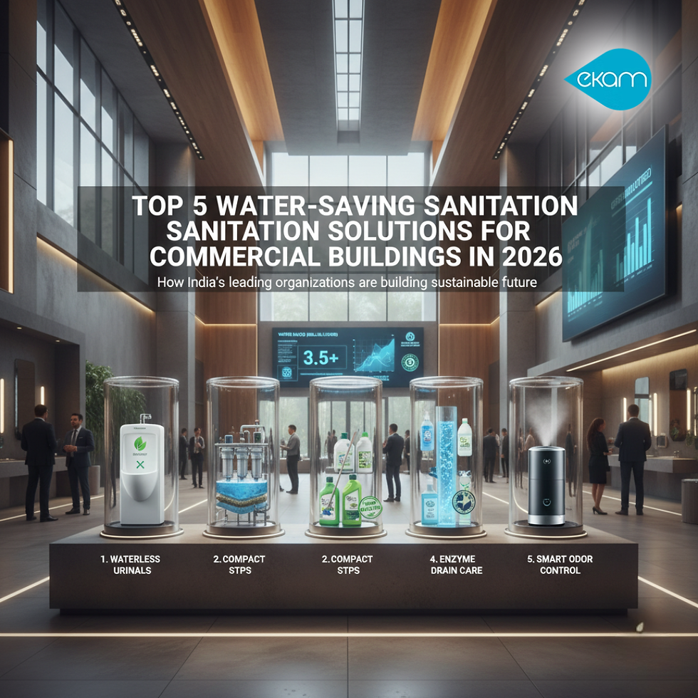 Water-Saving Sanitation Solutions