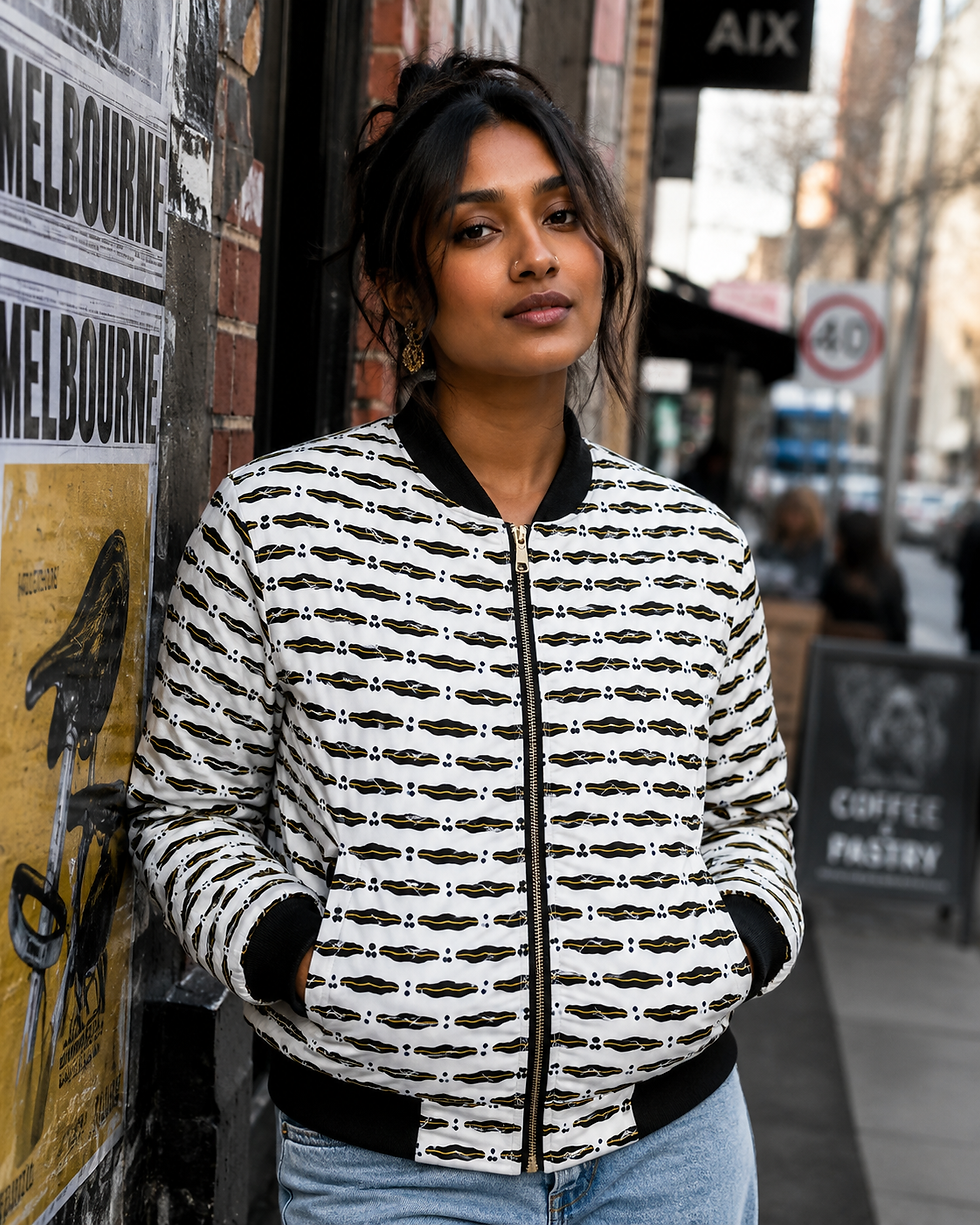 Thumbnail: Reversible Winter Bomber "BRASSENS"