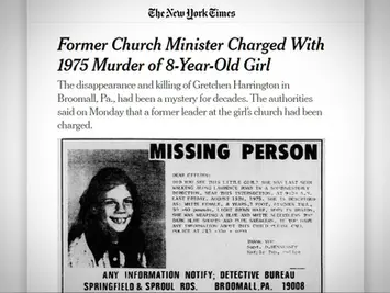 그레첸 해링턴 살인 사건에 대한 교단 성명