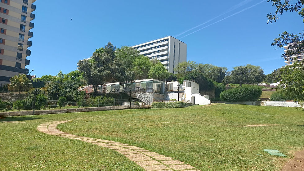 Jardim da Quinta de Sto. António, em Miraflores