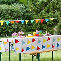 Outdoor Birthday Table